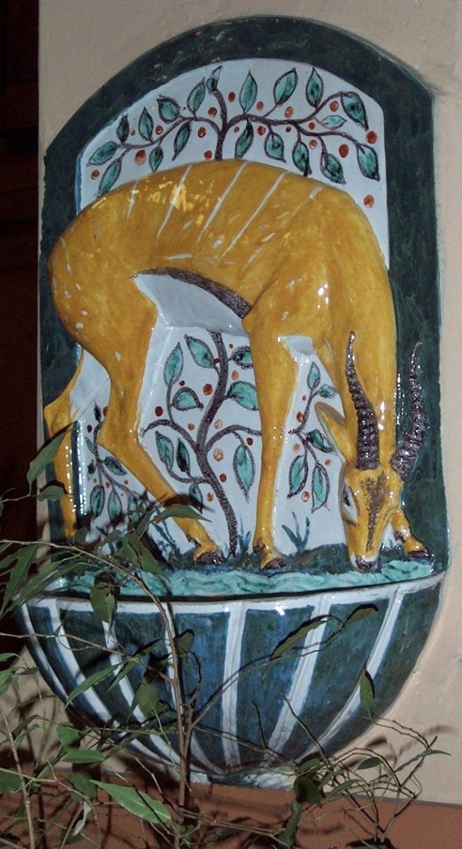 Bénitier de Saint Gabriel. © C.D.A.S..