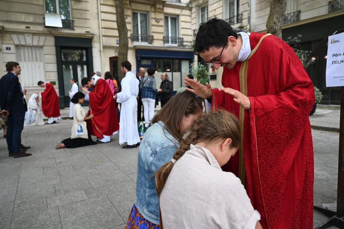 Ordination sacerdotale 2024. © Marie-Christine Bertin / Diocèse de Paris.