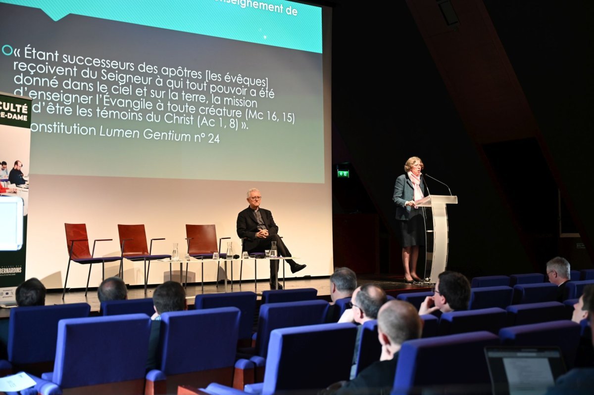 Colloque “Quelle théologie pour une faculté diocésaine ?”. © Marie-Christine Bertin / Diocèse de Paris.