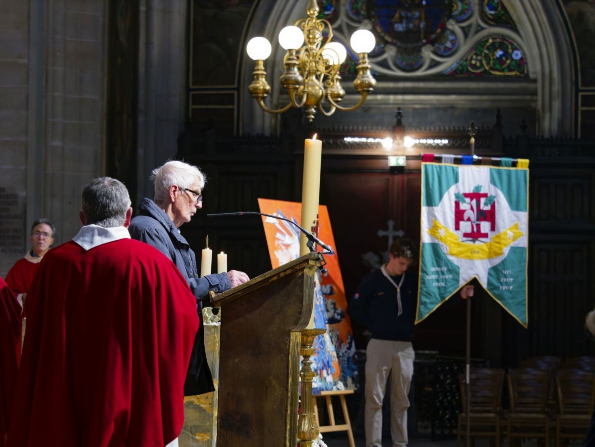 Mémoire des 50 martyrs de l'apostolat à Saint-Germain l'Auxerrois. © Yannick Boschat / Diocèse de Paris.