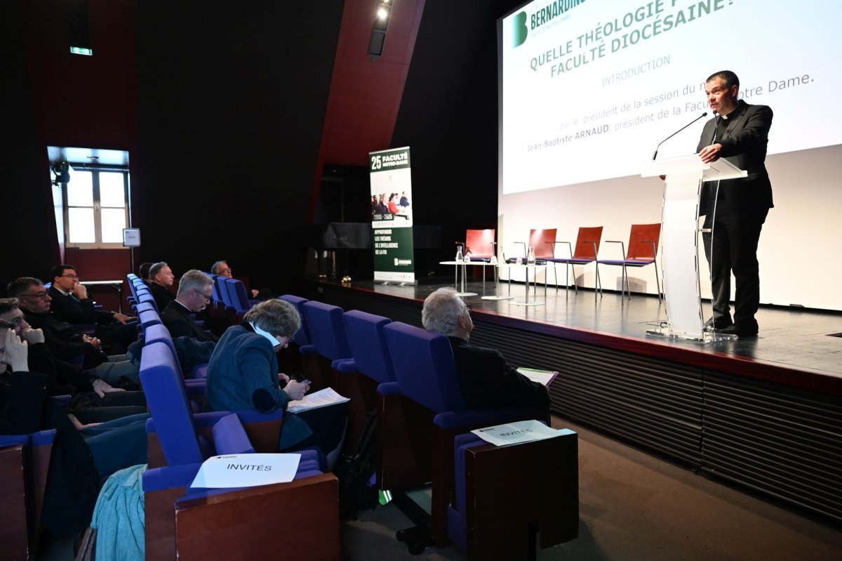 Colloque “Quelle théologie pour une faculté diocésaine ?”. © Marie-Christine Bertin / Diocèse de Paris.