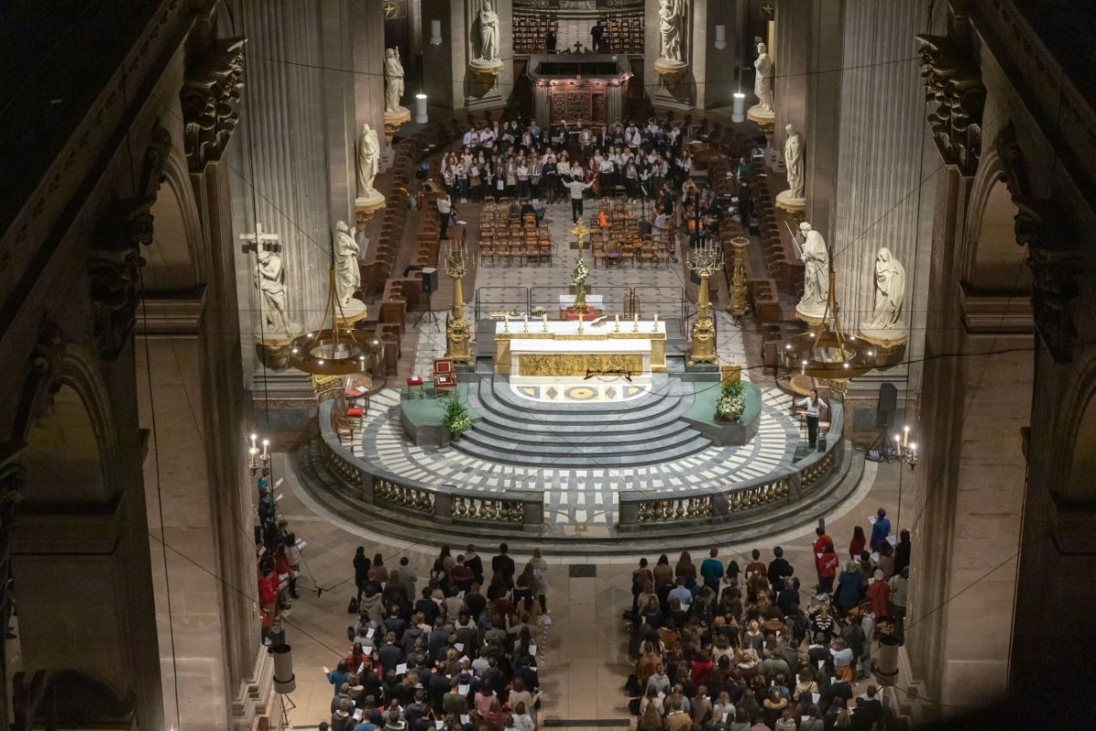 Messe des étudiants d'Île-de-France 2021. © Binet Photo Polytechnique.
